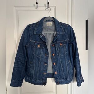 Madewell Dark Blue Denim Jacket